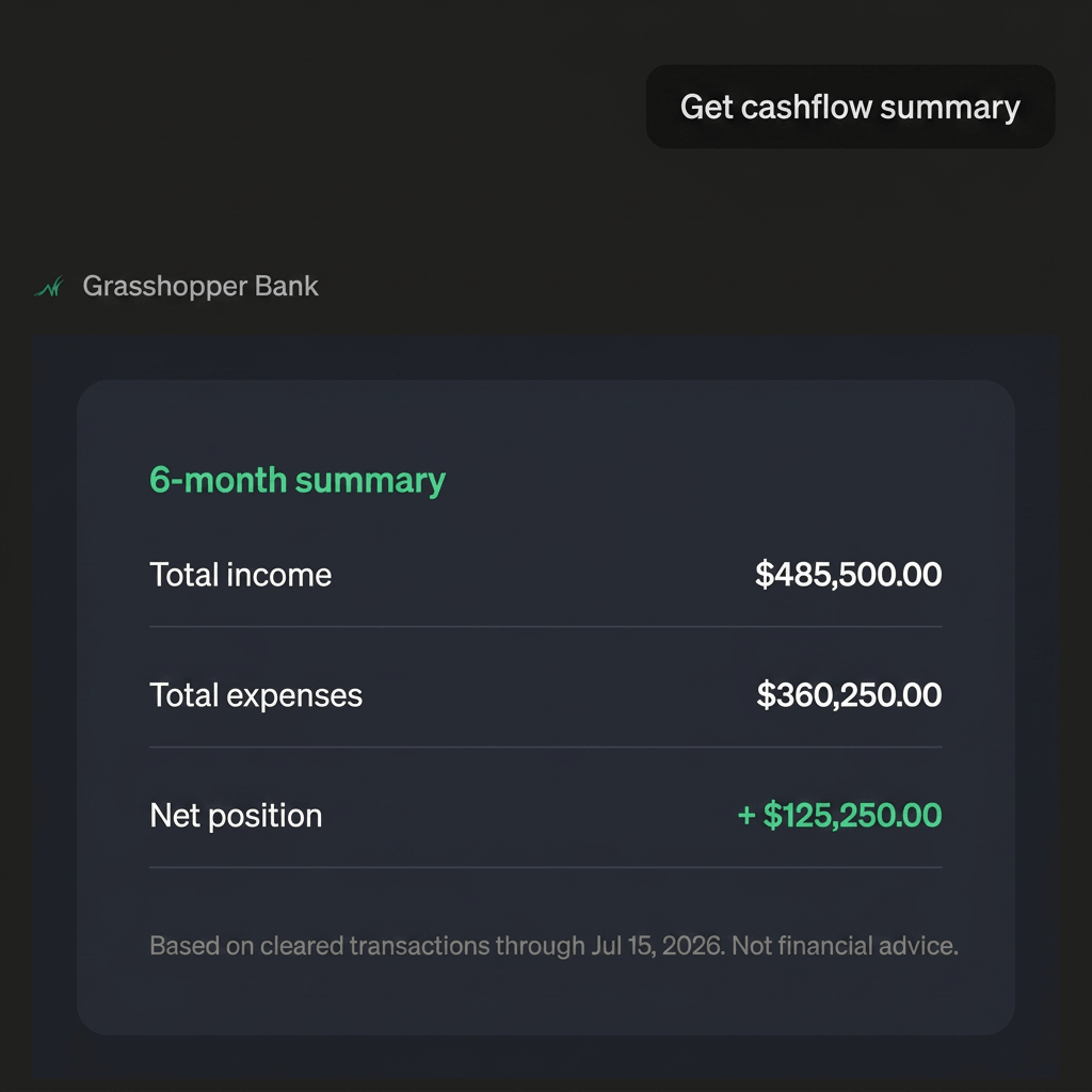 Grasshopper Bank screenshot